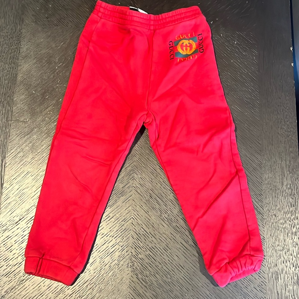 Gucci kids sweatpants.